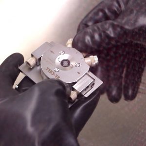ECC-Opto-Gas inside the glove box