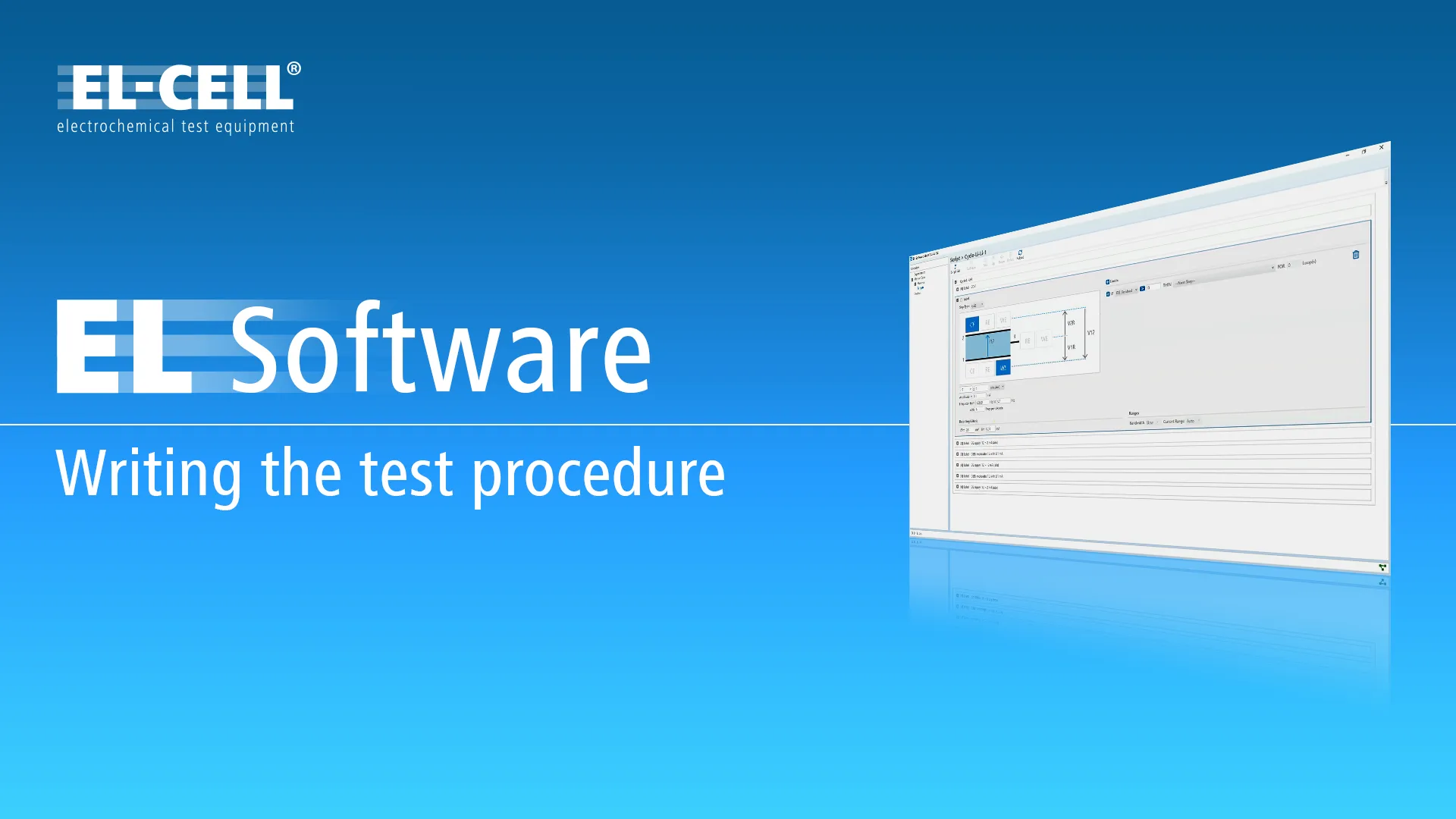 EL-Software_Writing the test procedure