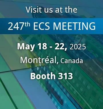 VIsit us at the ECS Meeting in in Montréal!